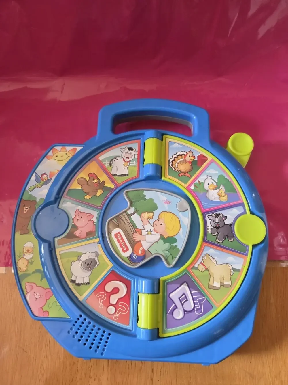 Little People World Of Animals See'n Say Teaches Children Animal Names & Sound